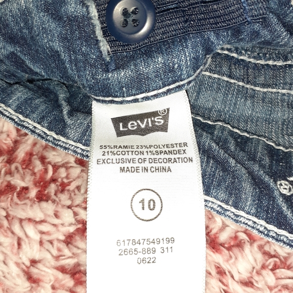 Levi's girls size 10 - Picture 3 of 6